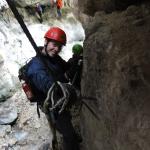 on Mauri e Miki Ferrata Burrone Giovanelli